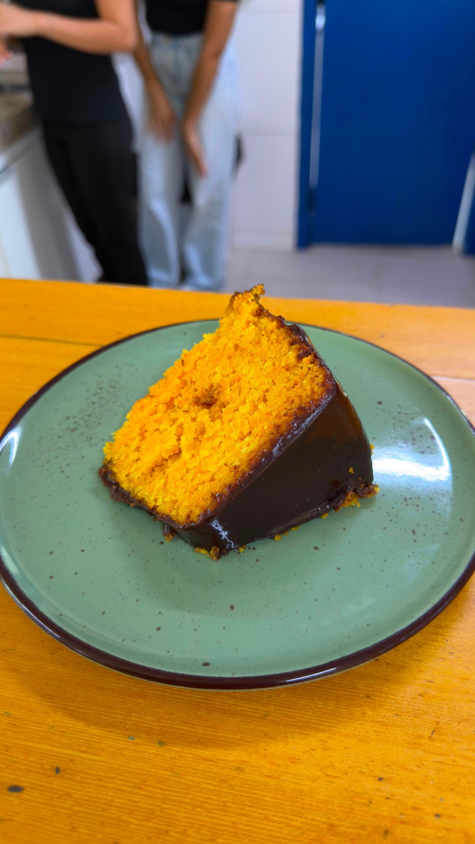 Bolo de Cenoura com Chocolate