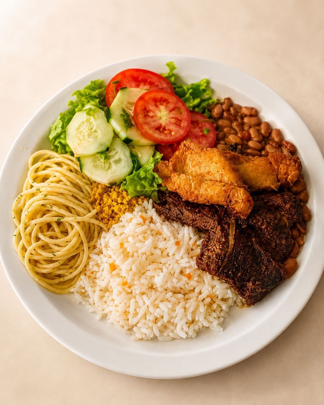 Prato do Dia — Costela Cozida e Frango